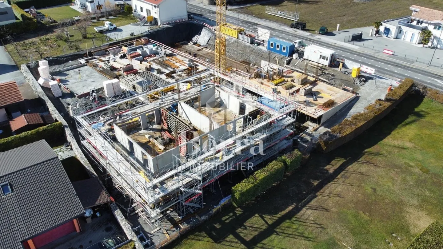 Neue Wohnung in Vétroz - Foto 1 von 11