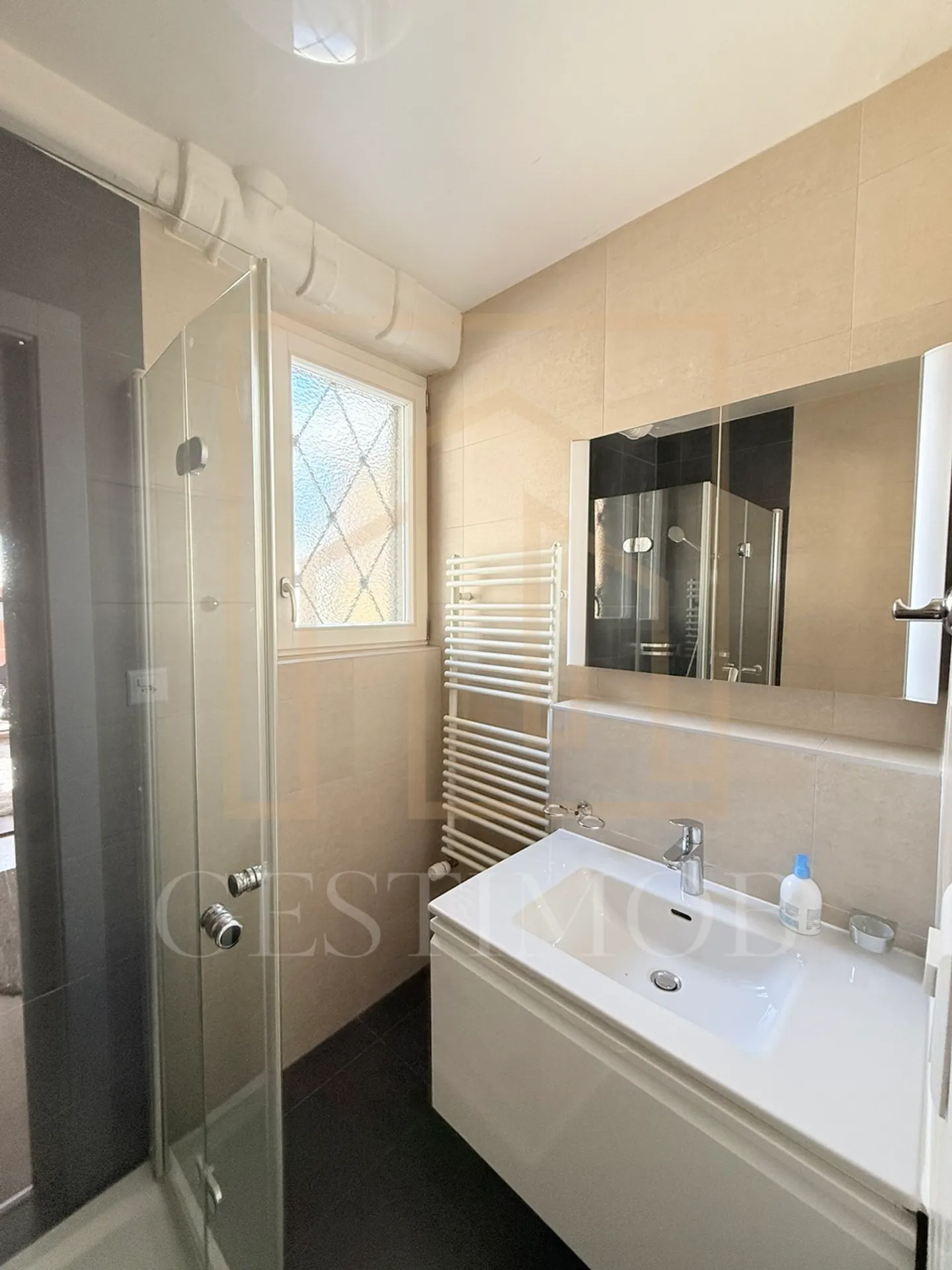 Spacious 3-room furnished apartment with balcony - lake view - Photo 10 of 11