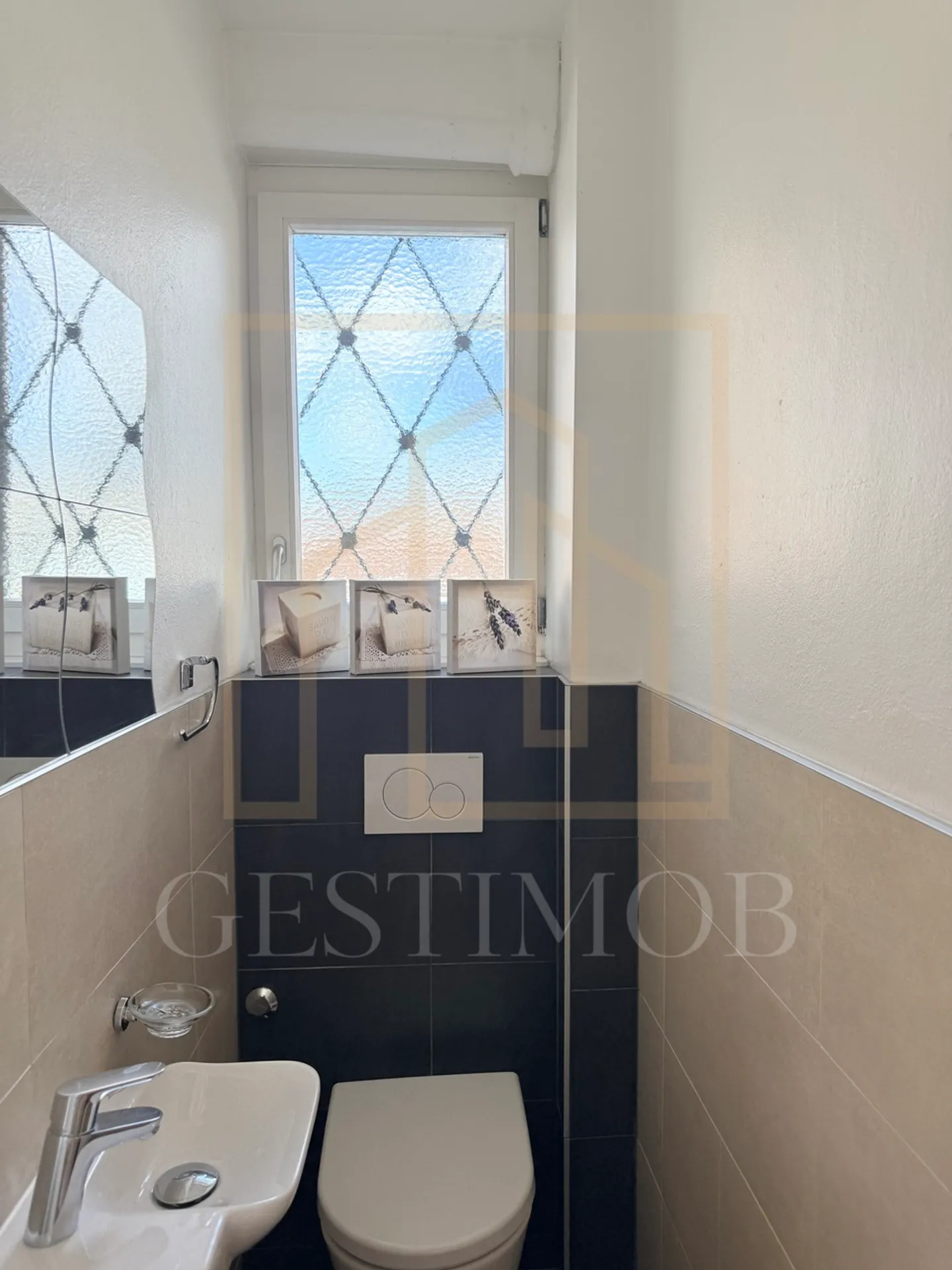 Spacious 3-room furnished apartment with balcony - lake view - Photo 11 of 11