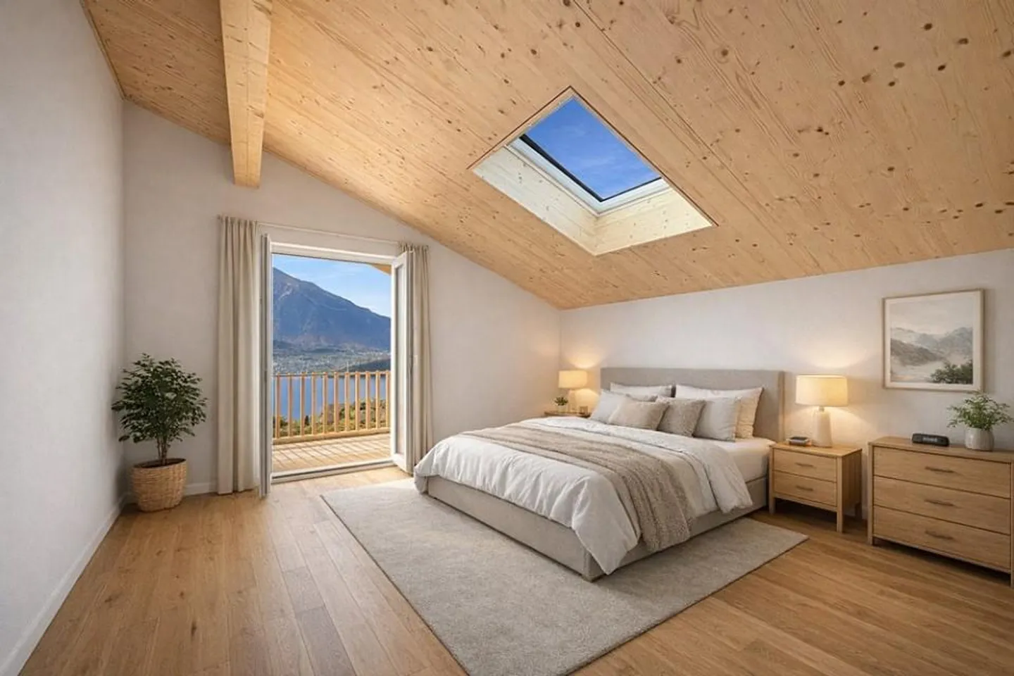 Maison individuelle avec vue sur le lac et panorama montagneux - Photo 4 sur 5