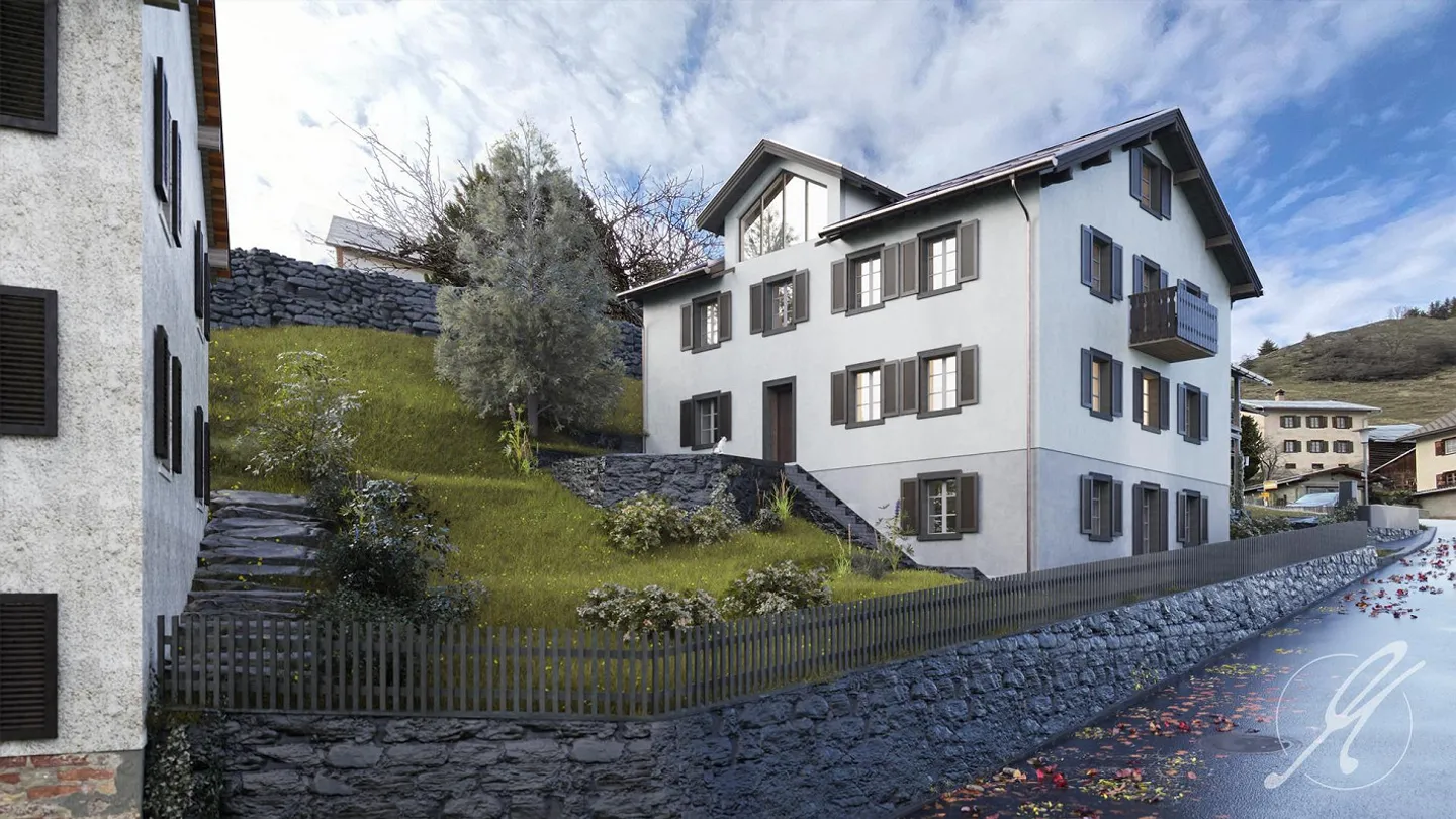 Wohnen mit alpinem Charme - bewilligtes Sanierungsprojekt - Foto 1 von 12