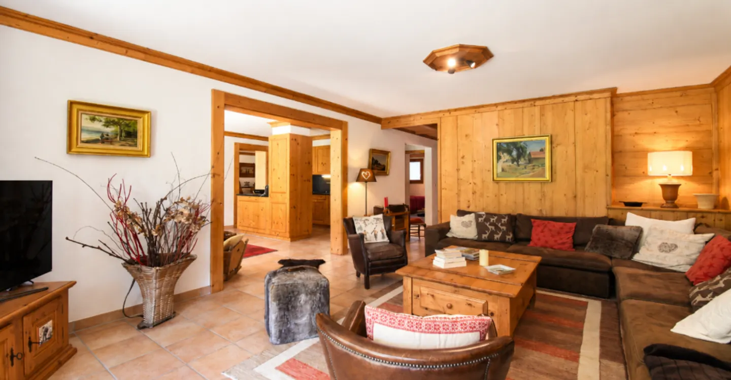 Komfortable Wohnung von 160 m2 in Val-d'Illiez - Foto 2 von 13