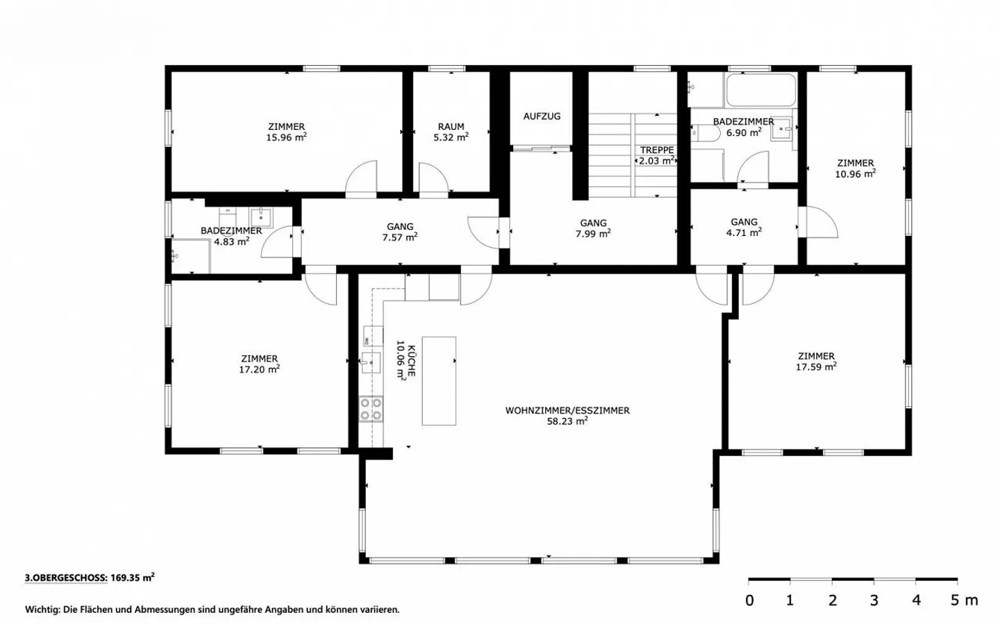 Attractive 5.5-room apartment with stunning views - Photo 9 of 9