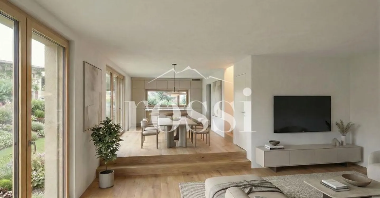 New 5.5-room apartment with terrace, garden, and balcony for sale in Cottens - Photo 2 of 5