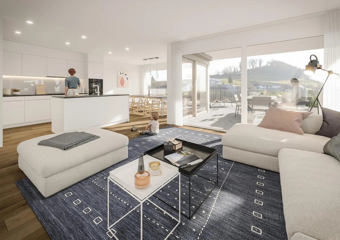 Modern Garden Apartment with Loggia 12.3m2 and Private Garden - Photo 3 of 12