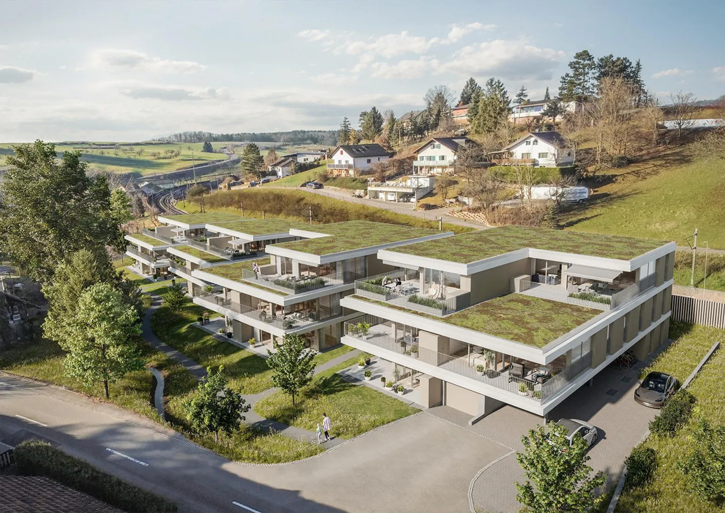 Modern Garden Apartment with Loggia 12.3m2 and Private Garden - Photo 1 of 12