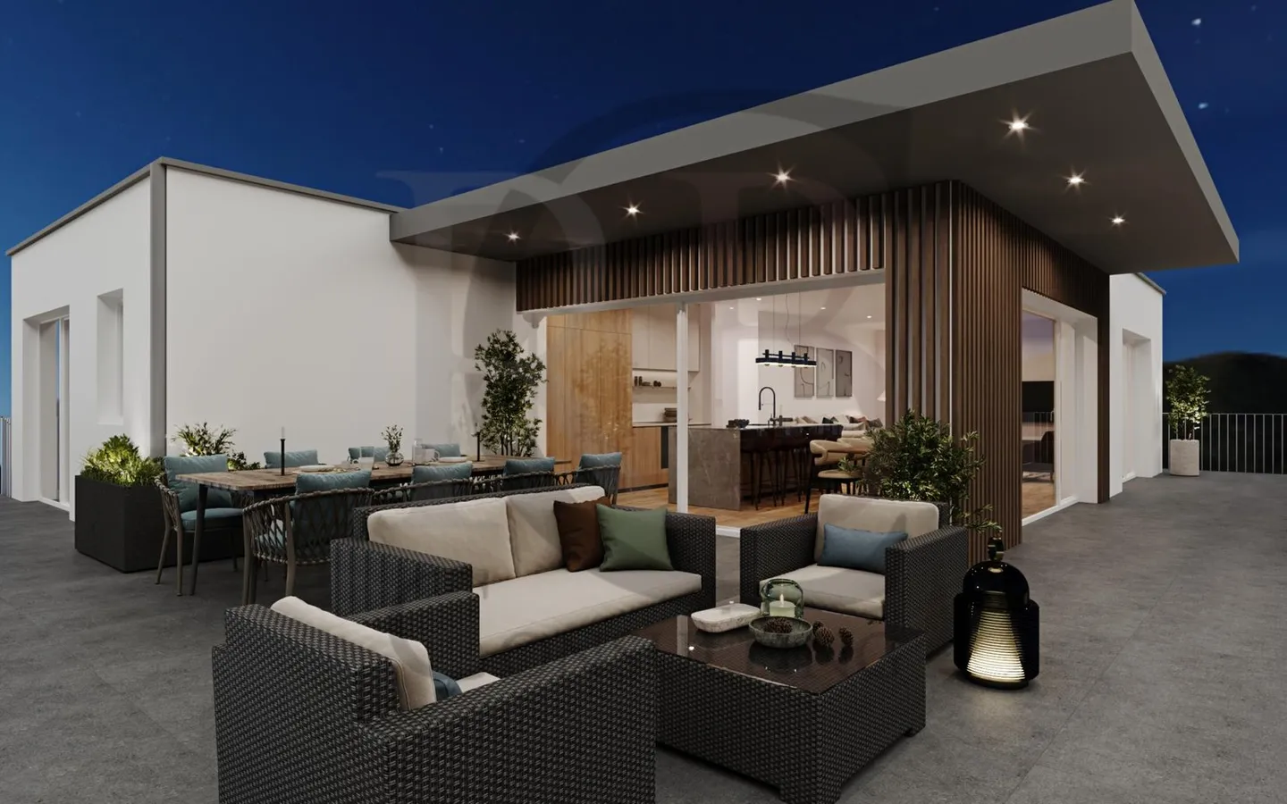 Attico esclusivo con ascensore privato - 108 m2 e terrazza di 65 m2 - Foto 1 di 6