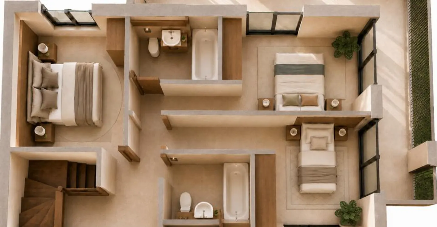 Contemporary Villa with Rooftop - Photo 6 of 12