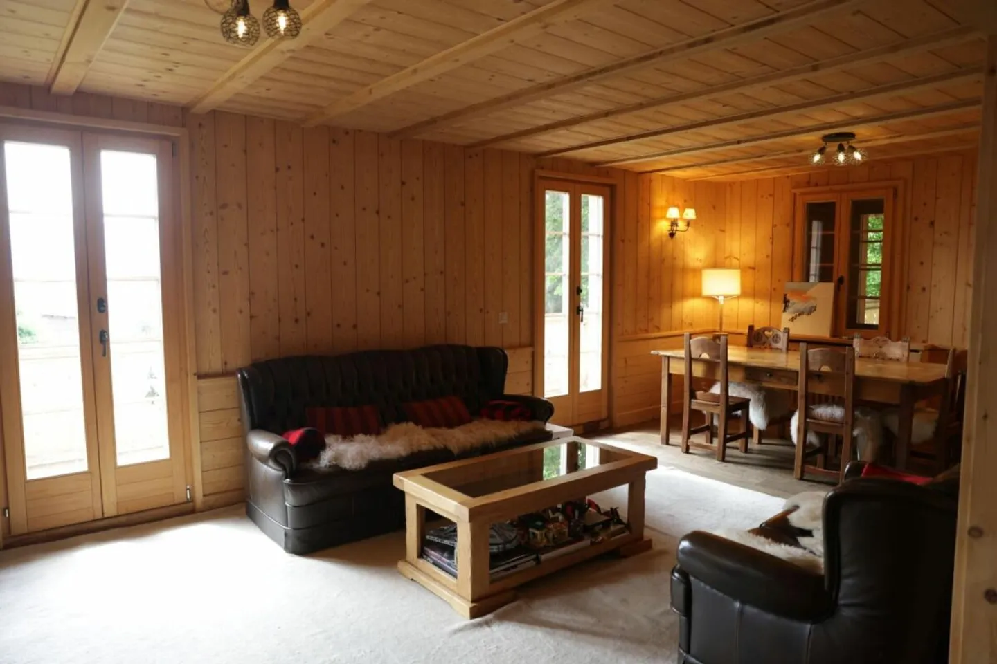 Chalet avec vue imprenable sur les Alpes - Photo 4 sur 12