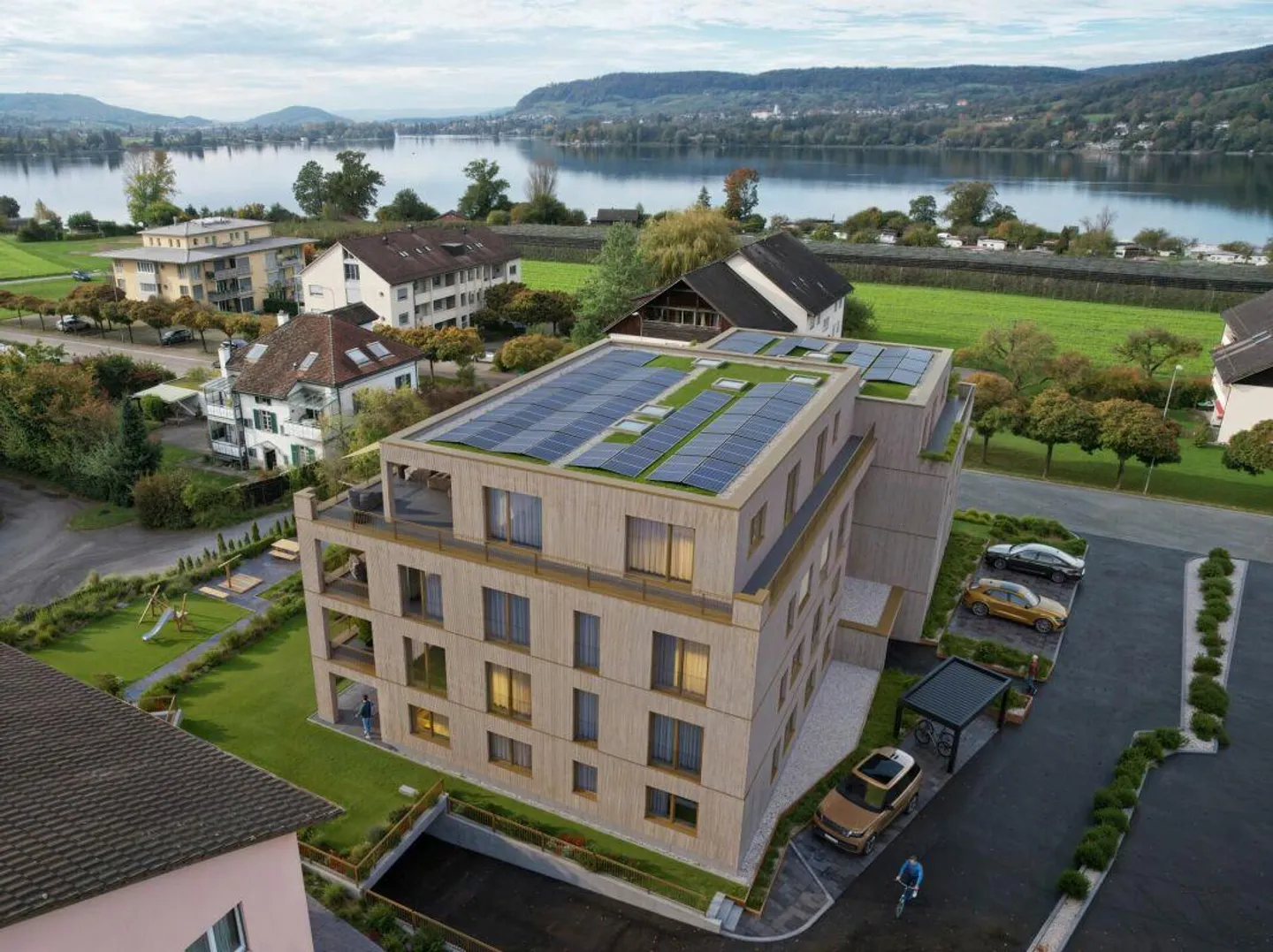 Stylish 4.5-room apartment with high-quality furnishings and lake view - Photo 8 of 10