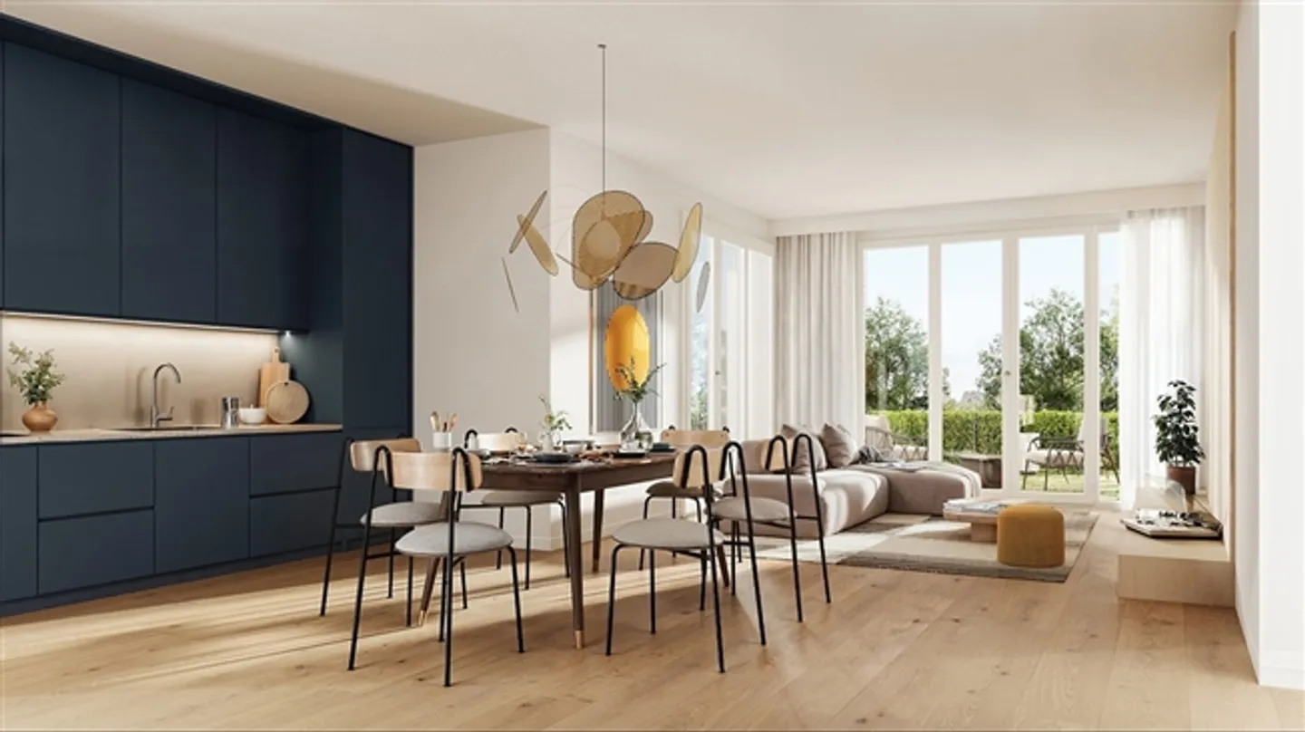 Pré-en-Ville - B202 - Nouvel appartement de 3,5 pièces dans un emplacement idéal - Photo 3 sur 12