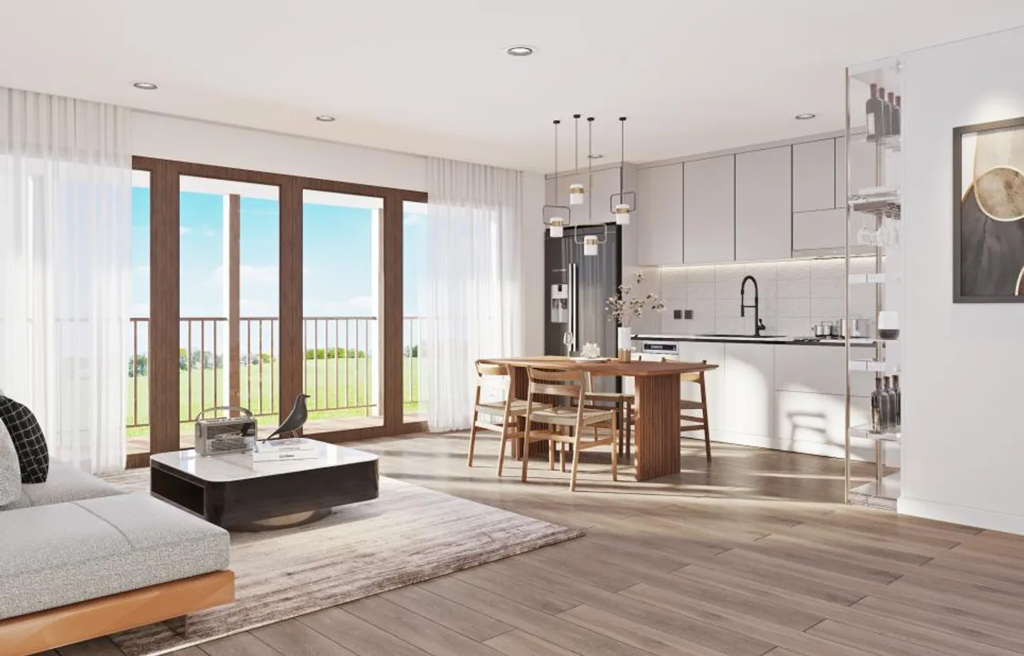 APPARTAMENTO CON UNA BELLA TERRAZZA DI 24 M2 E VISTA PANORAMICA SULLA CAMPAGNA - Foto 1 di 6