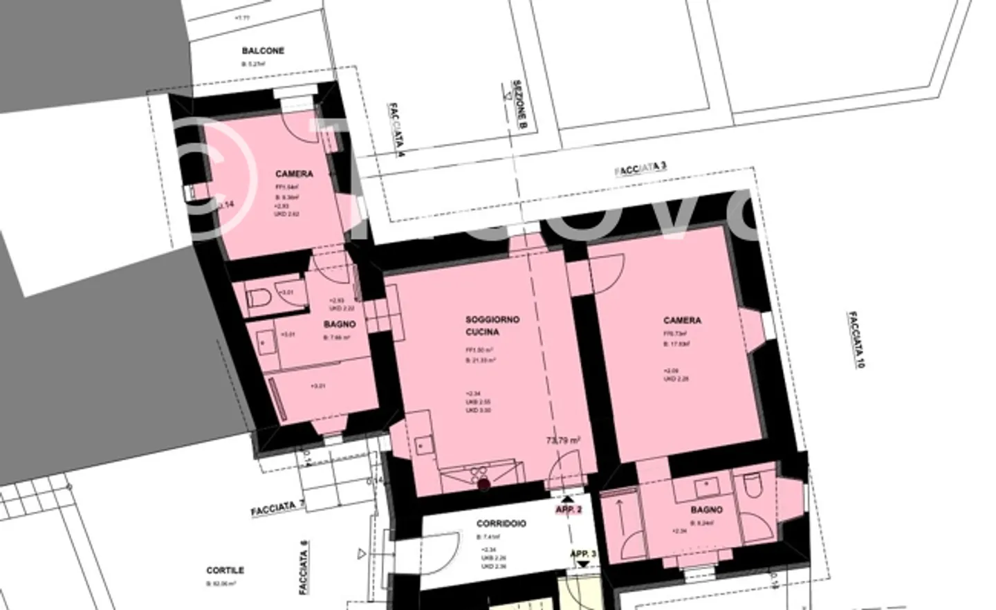 Appartamento in affitto - Foto 12 di 12