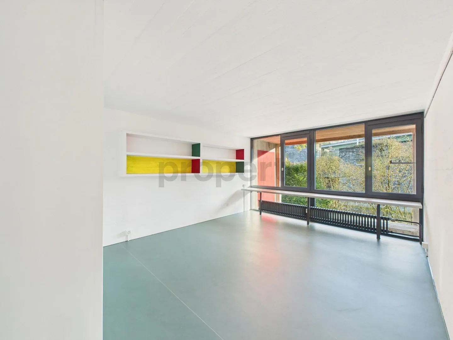 Vivere in un'icona dell'architettura svizzera | Unico appartamento duplex - Foto 6 di 14
