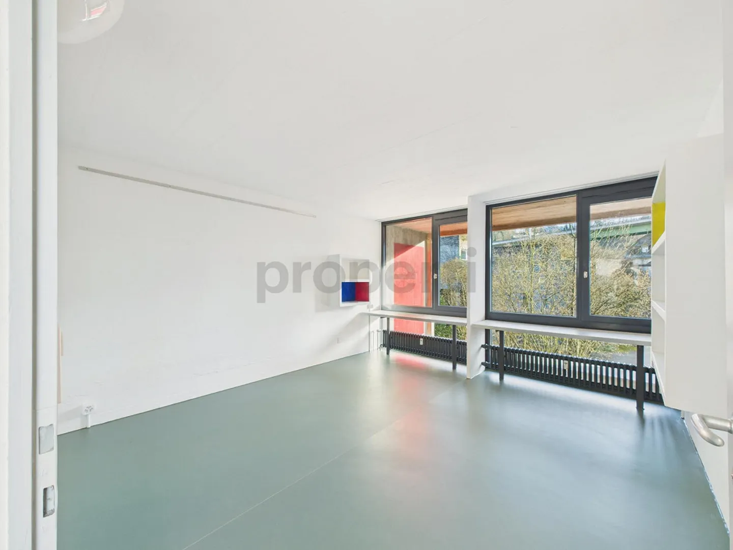 Vivere in un'icona dell'architettura svizzera | Unico appartamento duplex - Foto 7 di 14