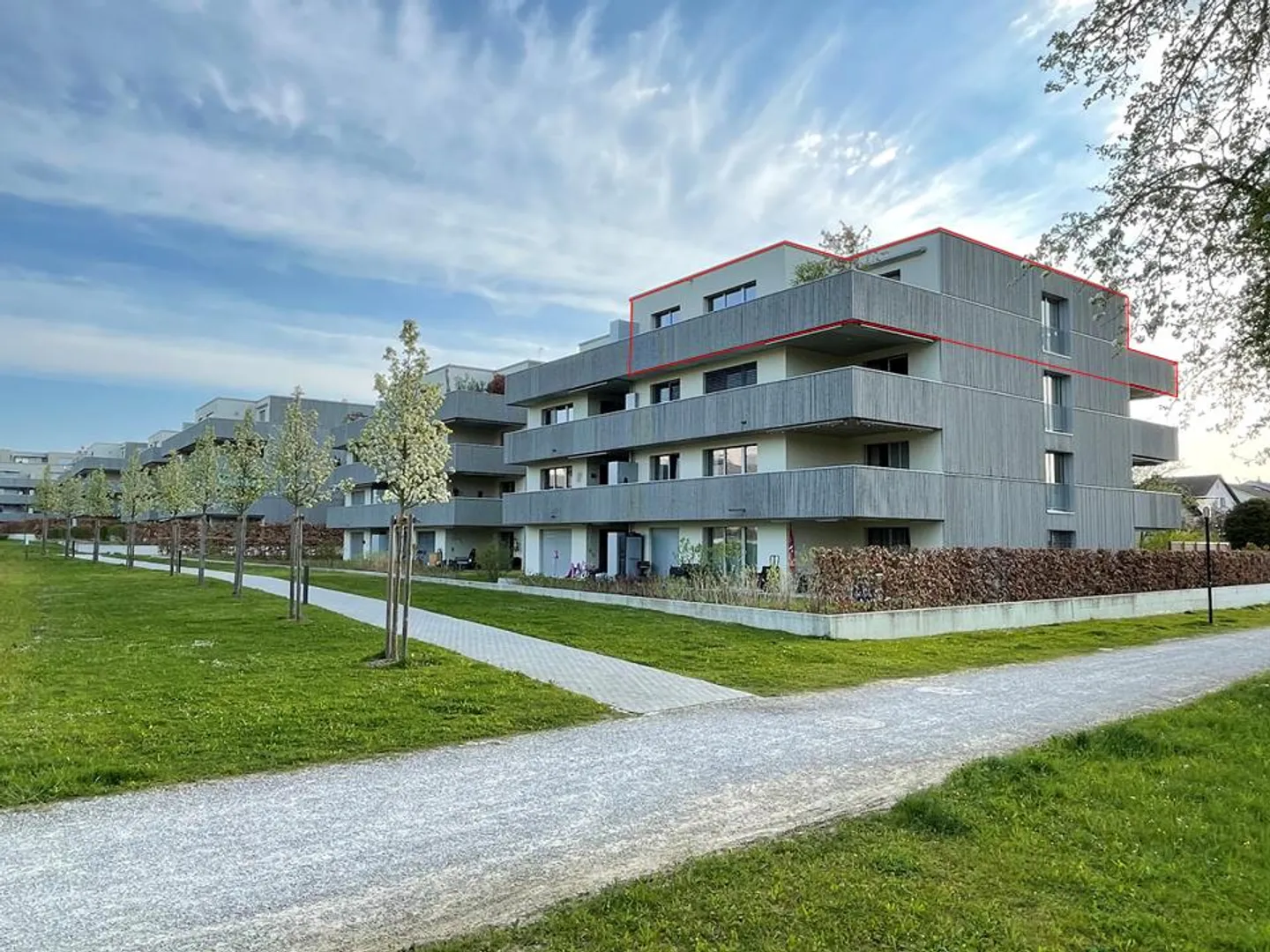 Appartamento attico di 4,5 stanze con 2 terrazze e vista di prima classe - Foto 1 di 16