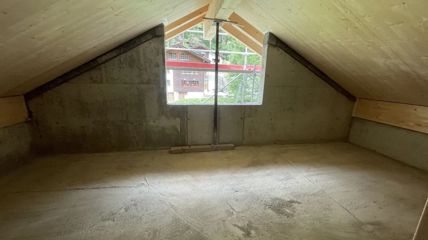 Neve Zen Lauinen Saas-Grund Nuova costruzione 2025 con il bus E senza cambi per l'Alpinexpress. Assicurati l'ultimo appartamento attico 4.5 con vista libera sul gruppo Mischabel. Riservato. - Foto 10 di 14