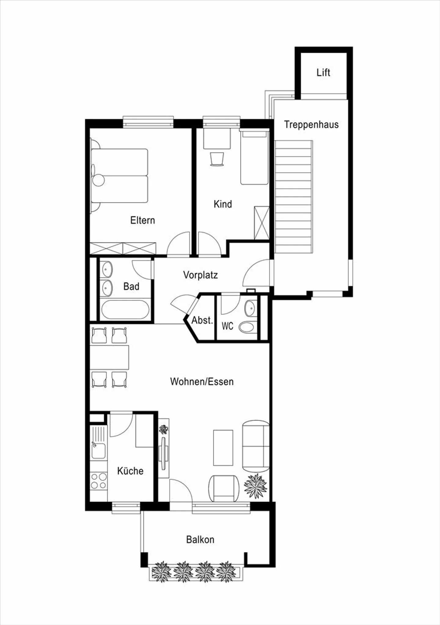 Cozy apartment in a quiet location! - Photo 12 of 12