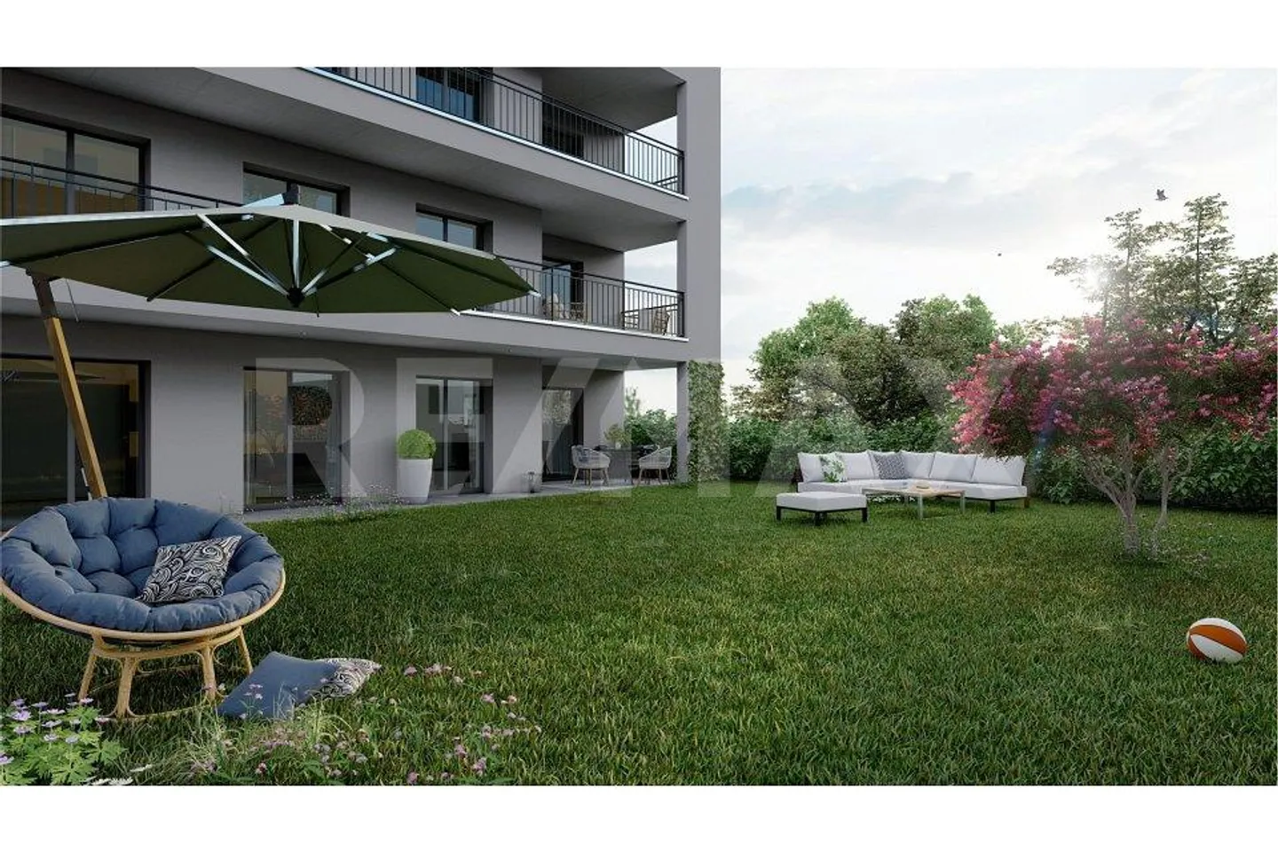 Appartamento B2-3 al piano terra 3.5 stanze a AVENCHES! A DUE PASSI DAI NEGOZI - Foto 3 di 11