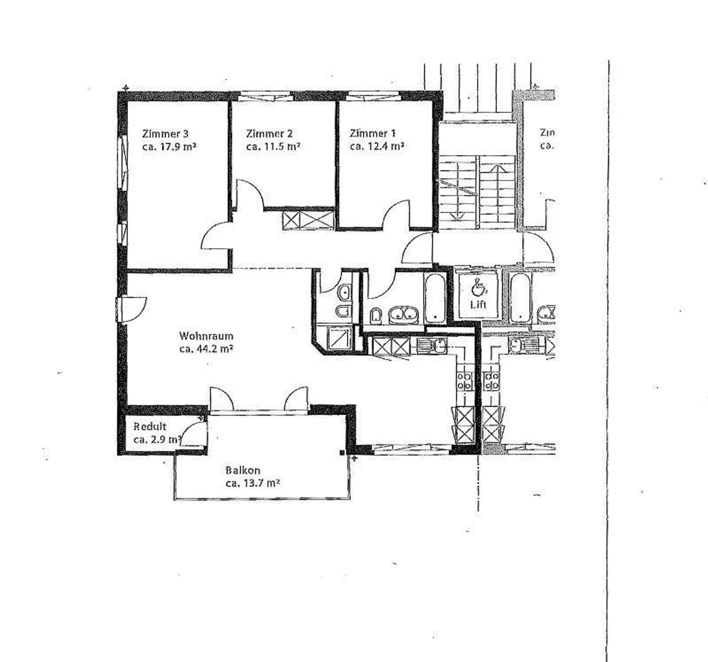 Child-friendly 4.5-room apartment - Photo 8 of 8