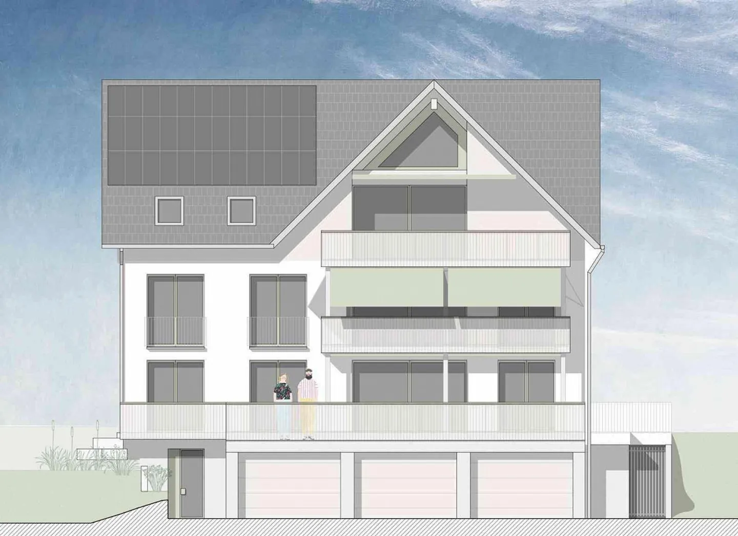 3-Familien Mehrgenerationenhaus - Bankgeprüft - Photo 2 of 7