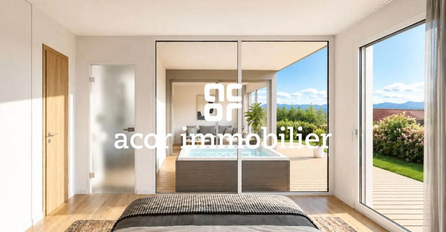 Moderne Reihenhaus mit Seeblick - Foto 1 von 7