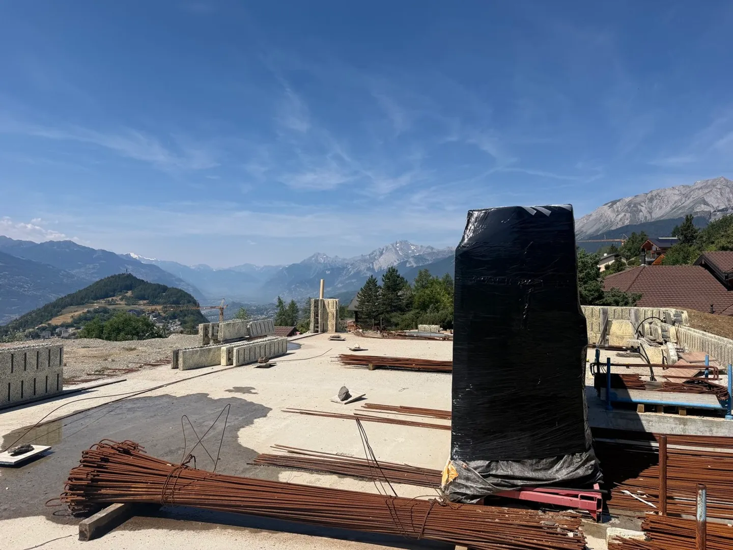 6000.Vista panoramica / Progetto Chalet in vendita a Sergnou / Crans-Montana - Foto 9 di 12