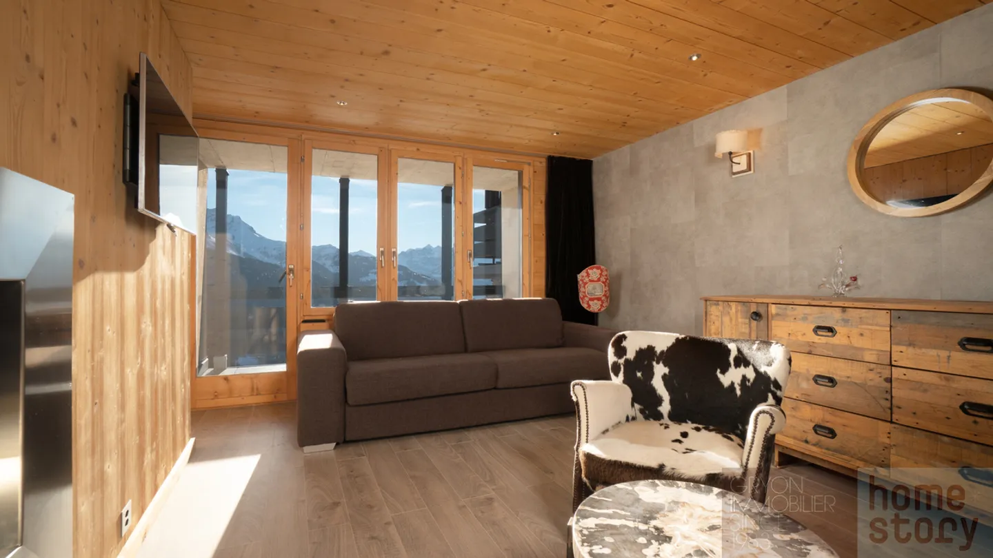 Studio Charmant avec Vue Montagne - Photo 1 sur 9