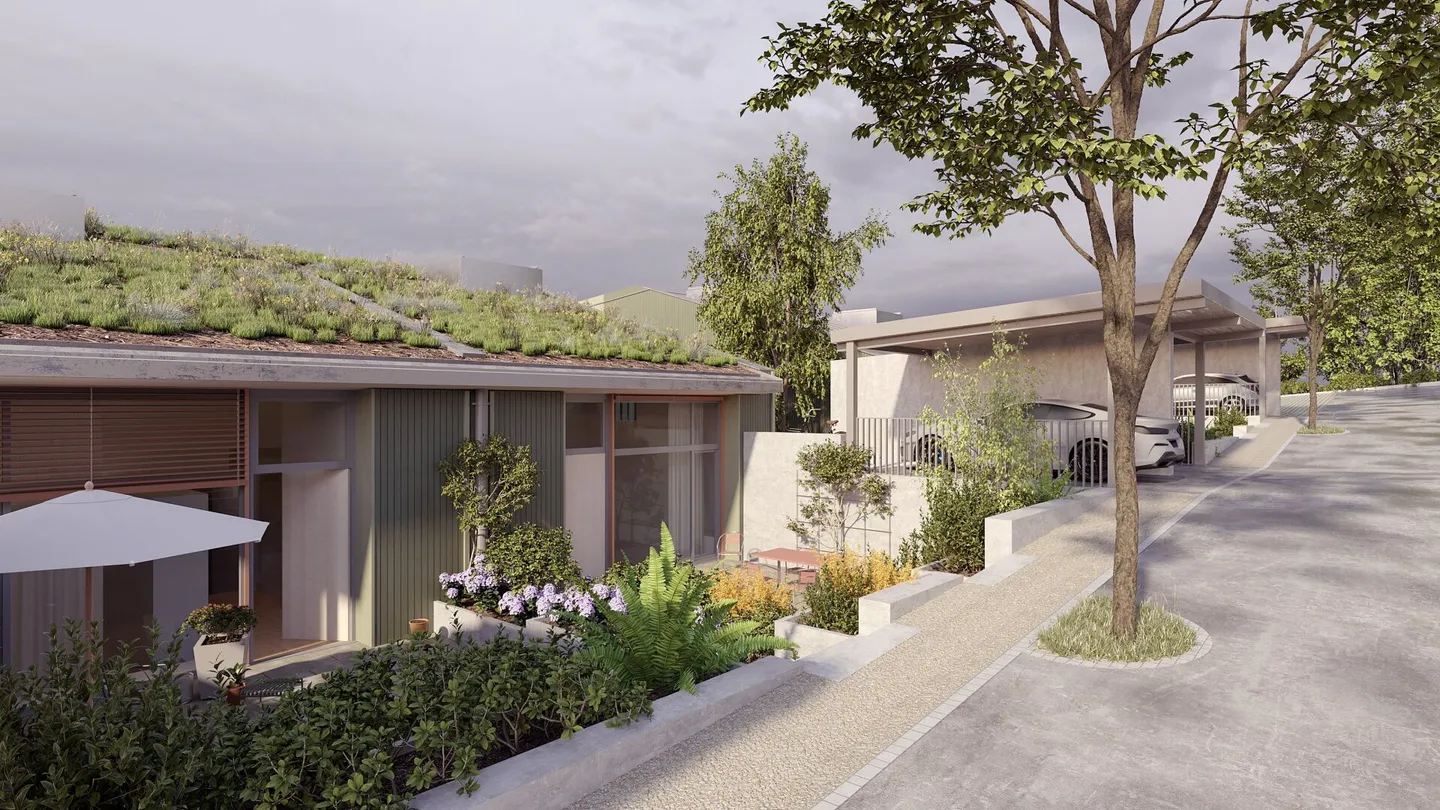 Ihre letzte Gelegenheit auf ein exklusives Doppeleinfamilienhaus mit Weitblick - Foto 2 von 7