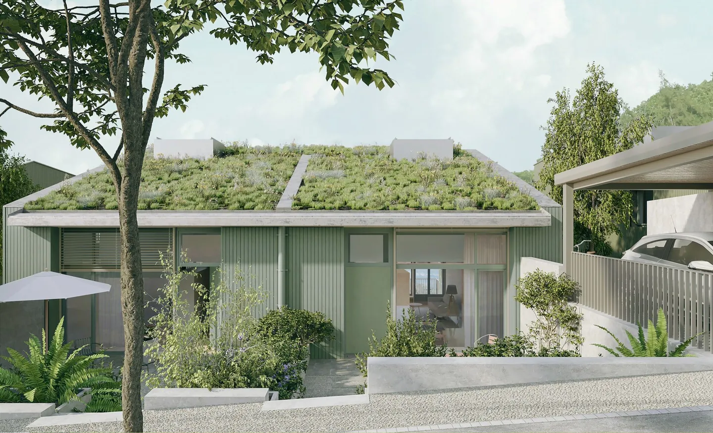 Ihre letzte Gelegenheit auf ein exklusives Doppeleinfamilienhaus mit Weitblick - Foto 3 von 7
