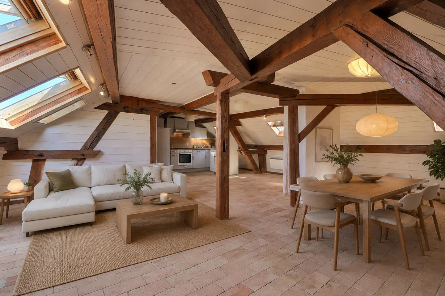 Loft di 95 m2 nel centro di Montreux - Foto 1 di 9