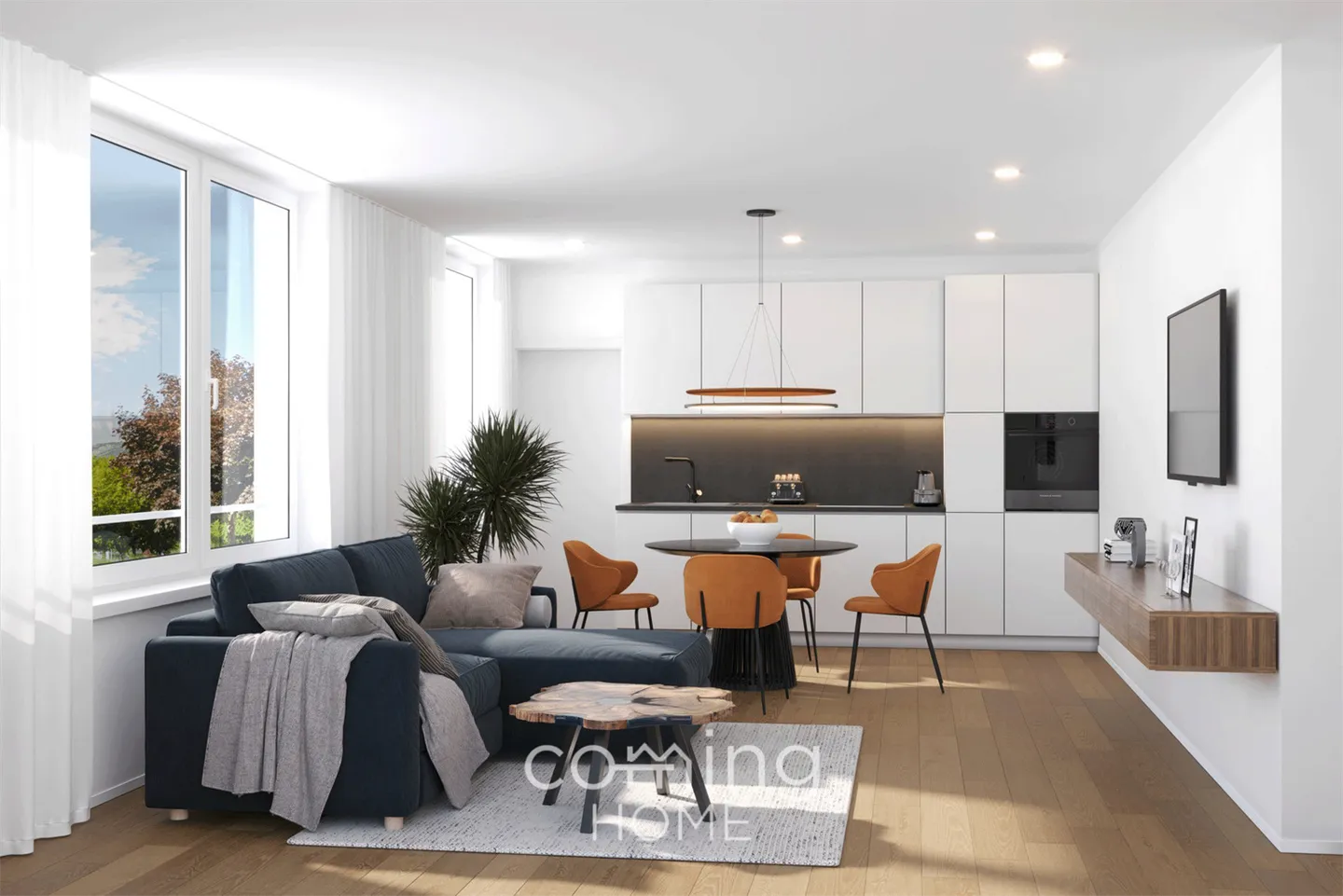 Zentrale 3.5-Zimmerwohnung in Brig-Glis - Modernes Wohnen mit Weitsicht - Foto 4 von 8