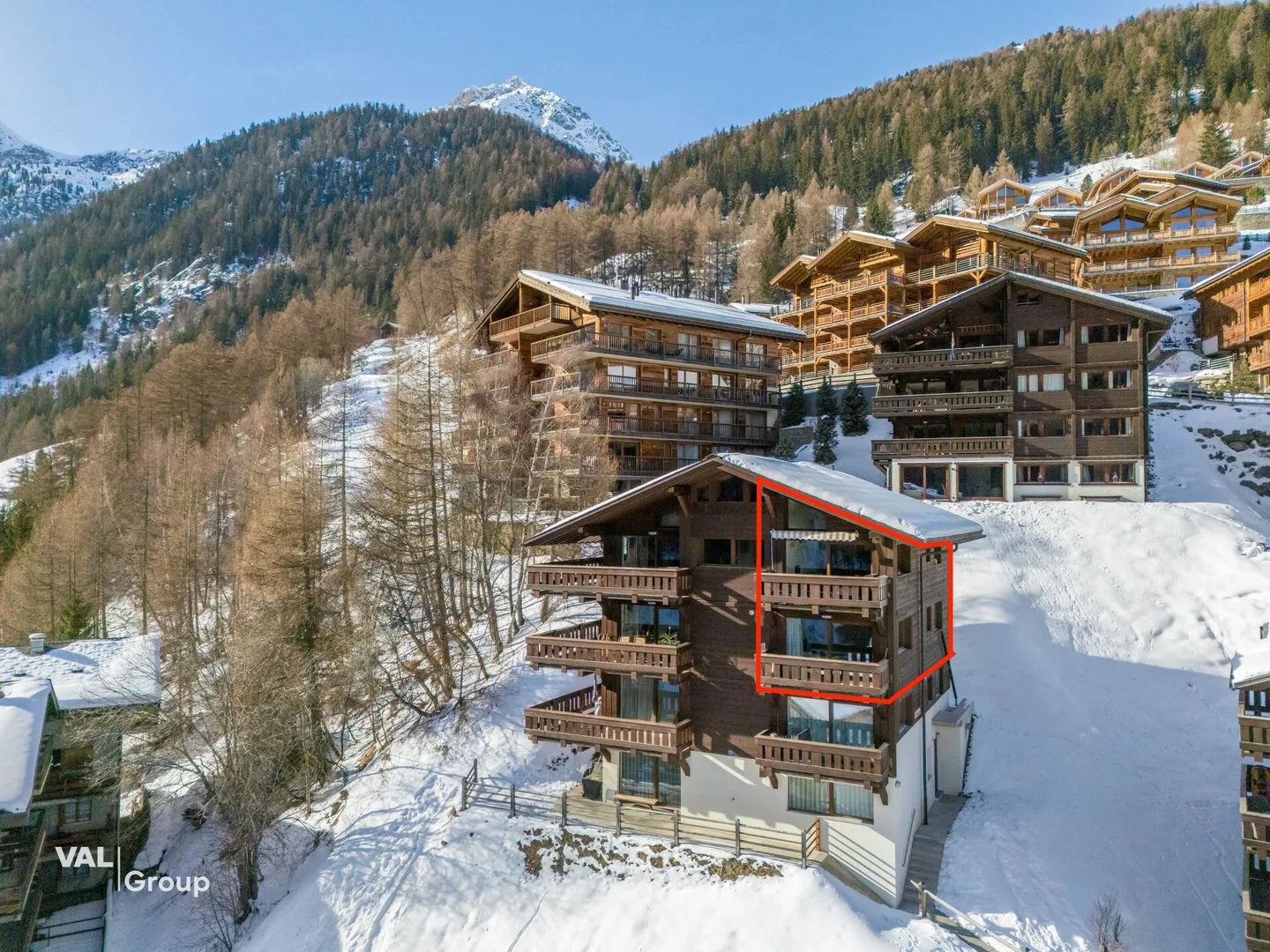 Wunderschöne Duplex-Penthouse, nur wenige Schritte von den Skiliften entfernt - Foto 1 von 15
