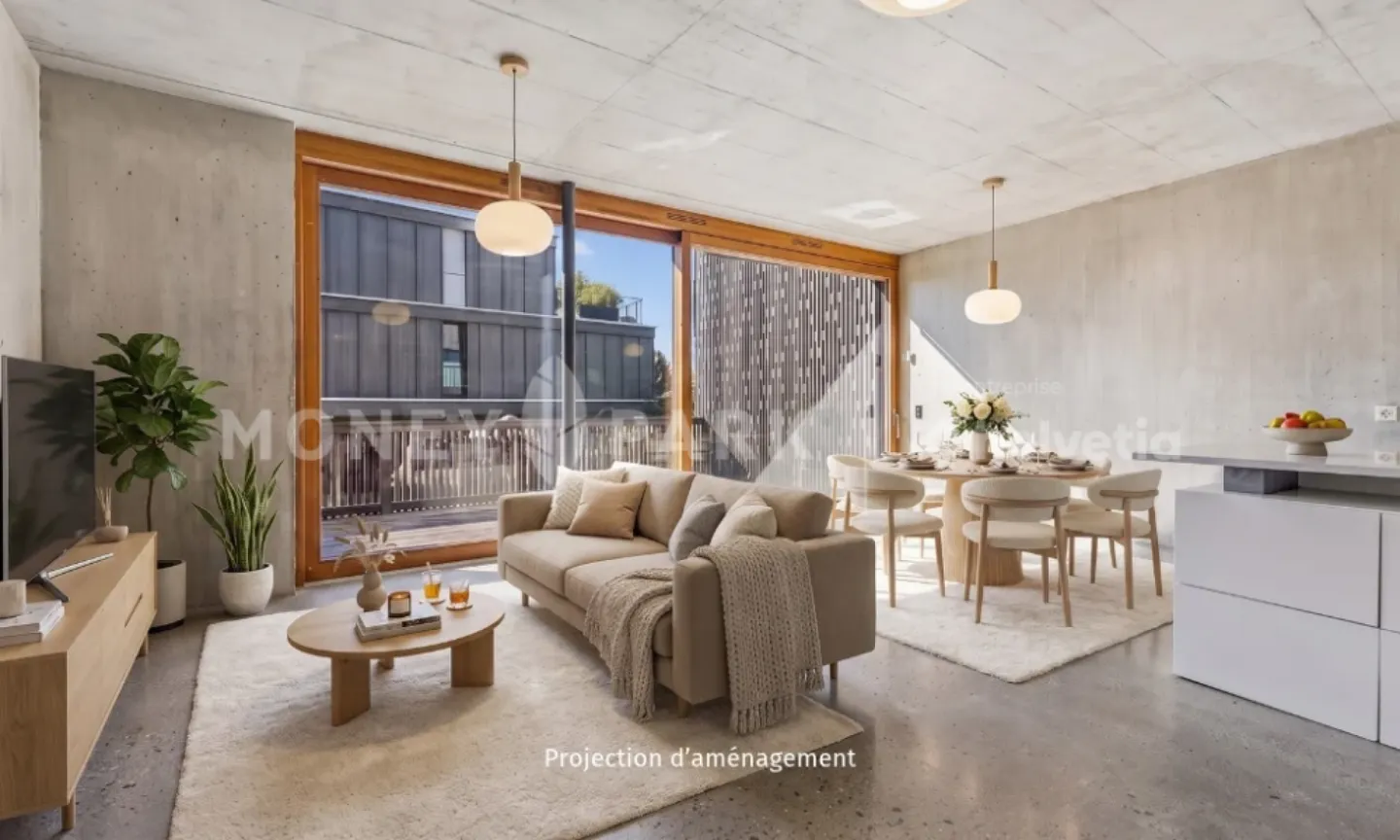 Architektenhaus von 145m2 | Minergie | Dachterrasse | Seeblick - Foto 3 von 10