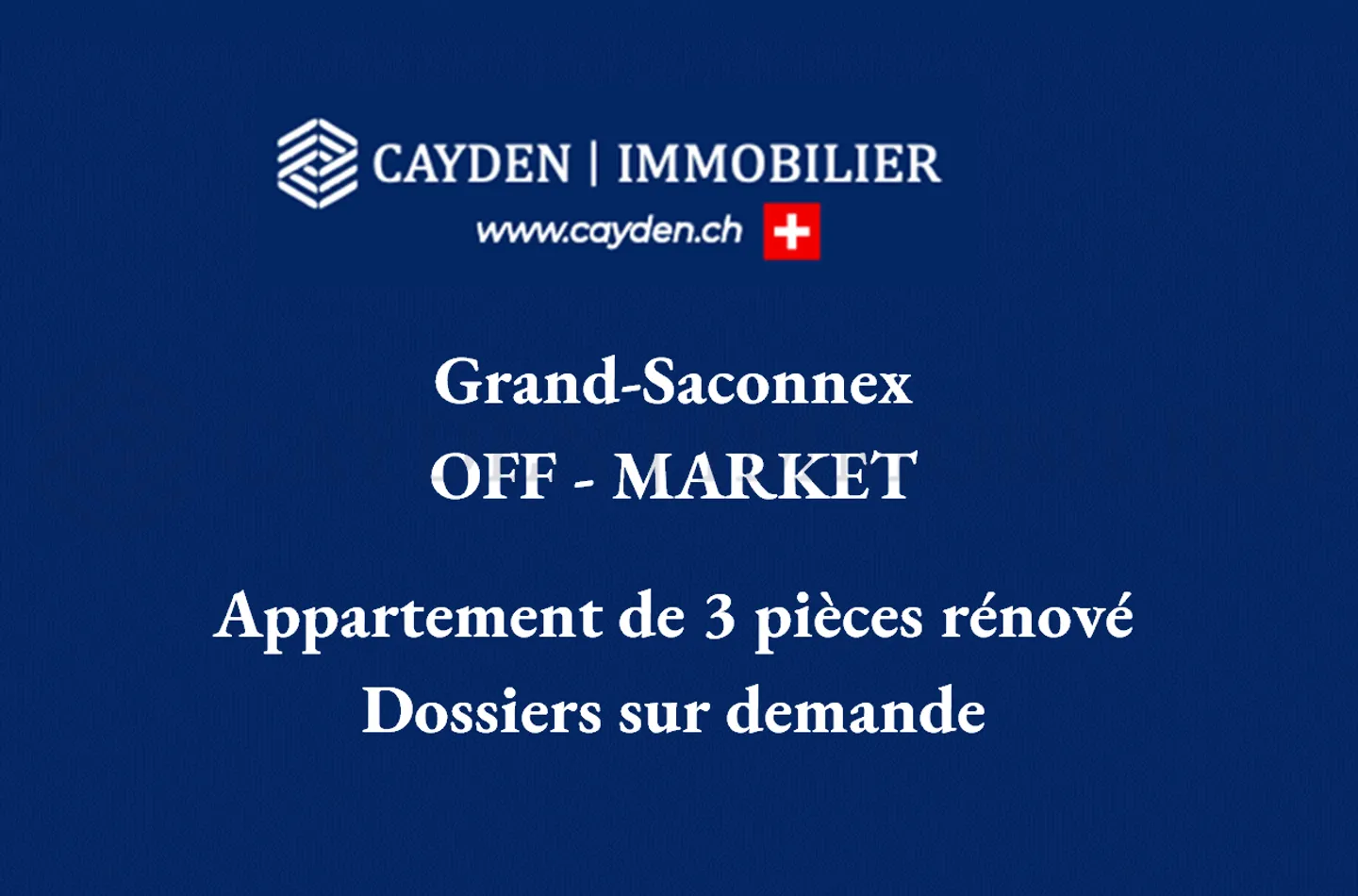 Bel appartement de 3 pièces au cœur de Grand-Saconnex - Photo 1 sur 1