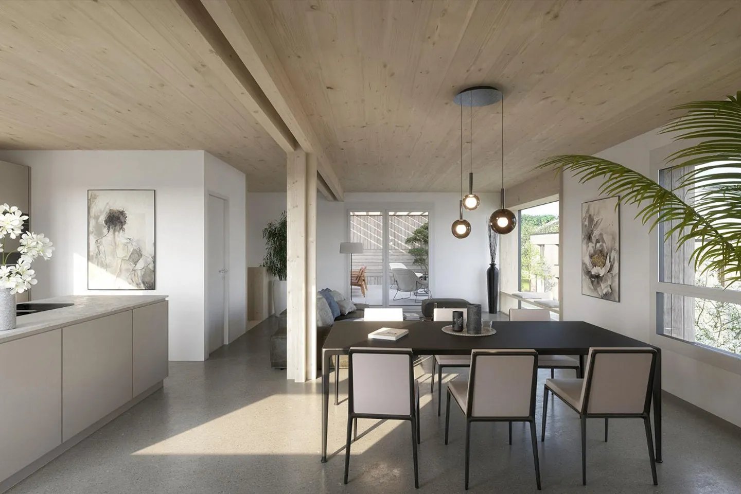 Casa unifamiliare moderna di 5,5 locali in costruzione in legno - Foto 6 di 15