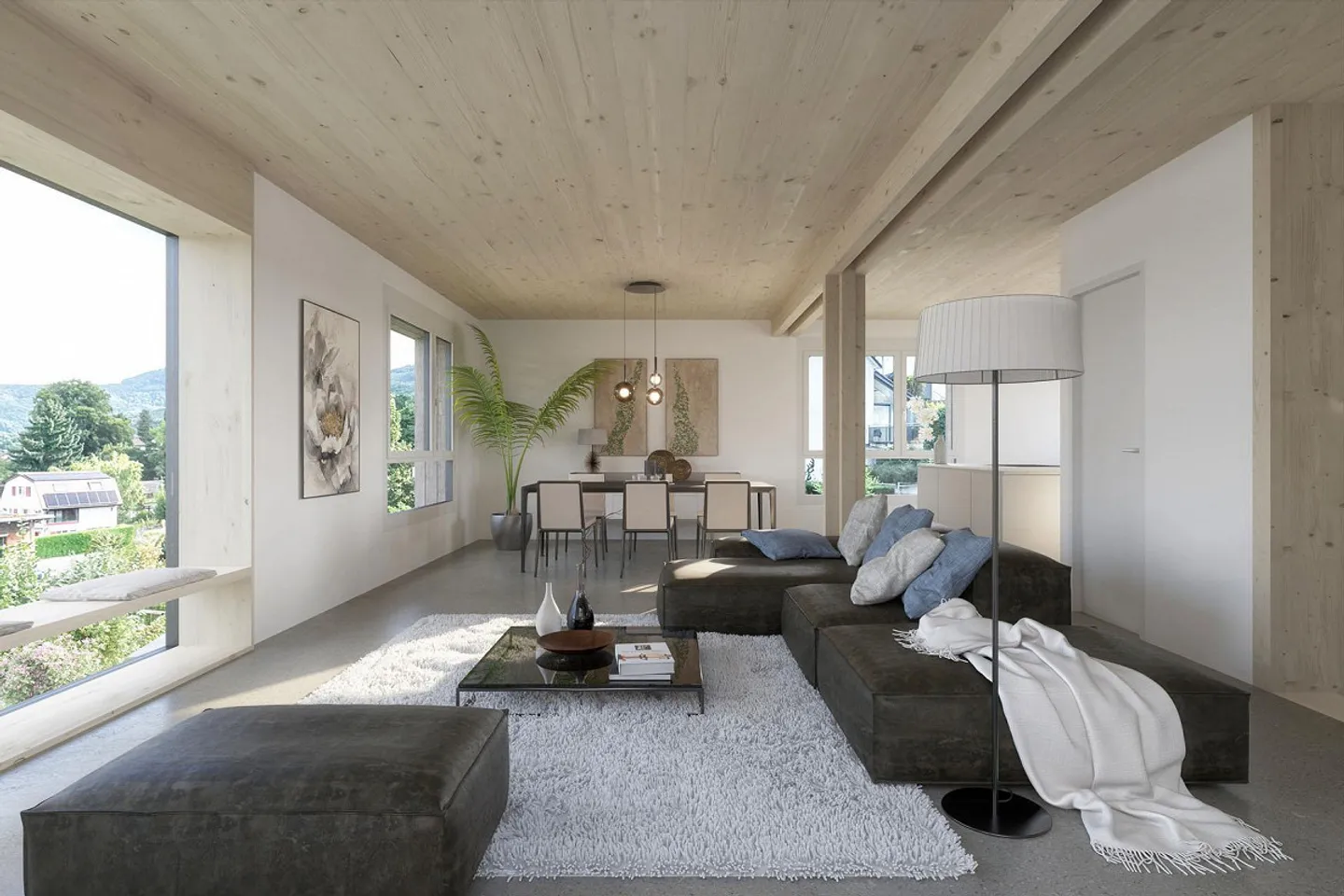 Casa unifamiliare moderna di 5,5 locali in costruzione in legno - Foto 7 di 15