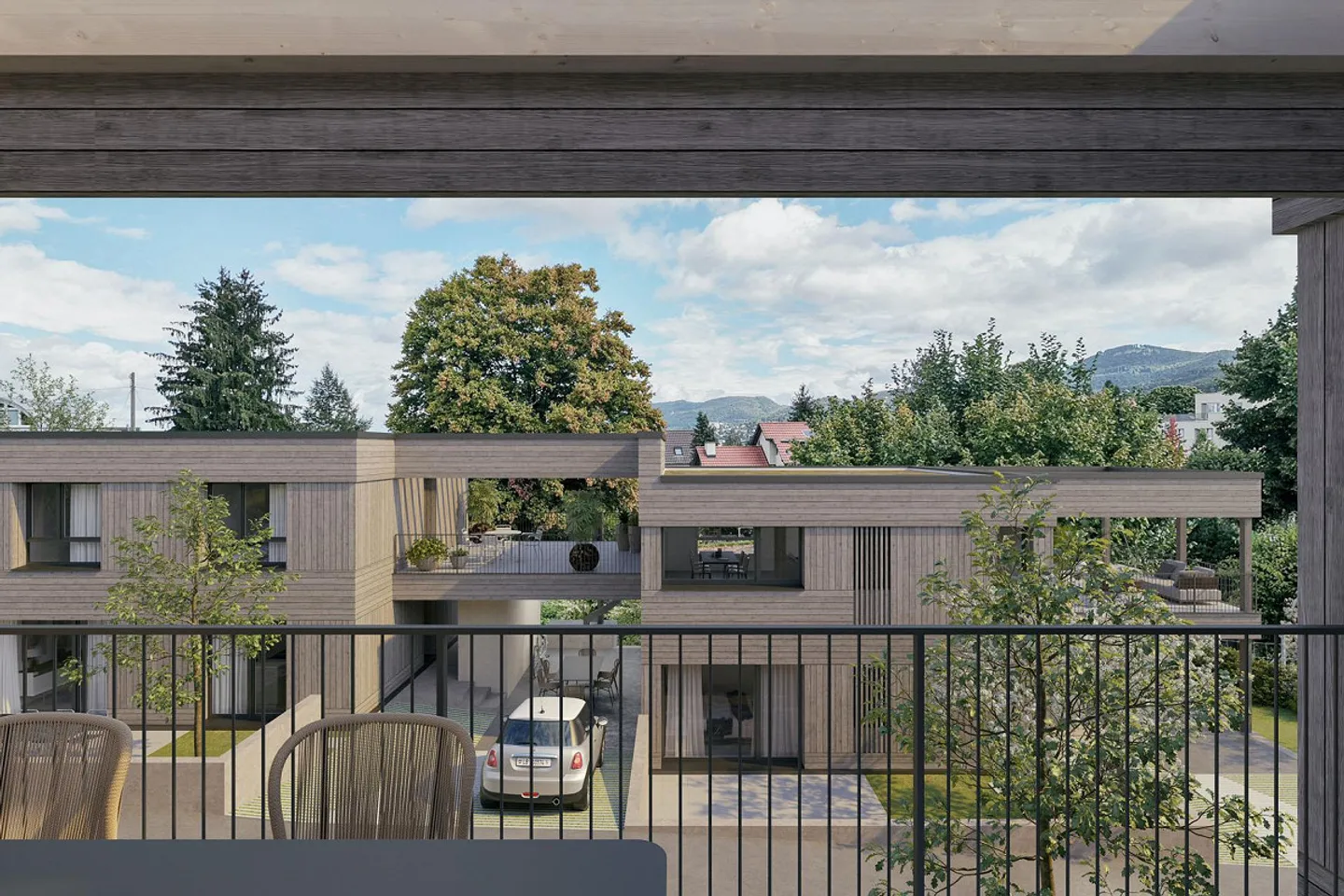 Casa unifamiliare moderna di 5,5 locali in costruzione in legno - Foto 12 di 15