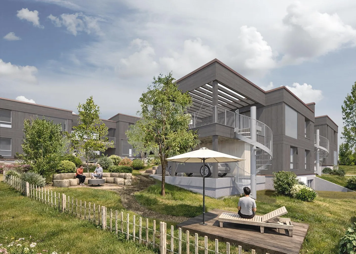 Casa unifamiliare moderna di 5,5 locali in costruzione in legno - Foto 14 di 15