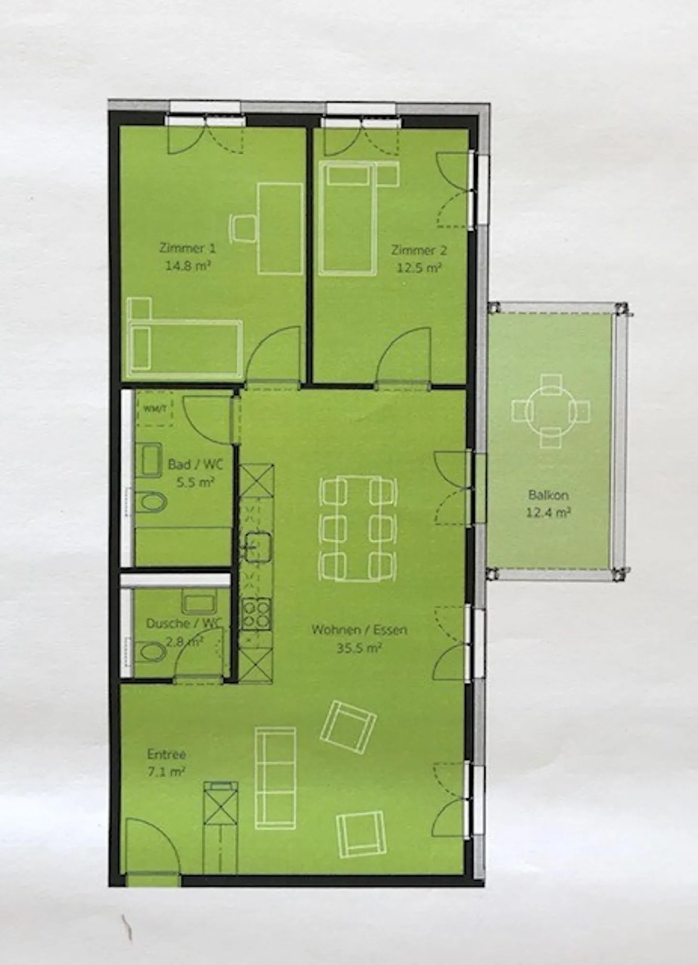 Vivere a Niederwangen - Affittare senza deposito - Foto 5 di 5