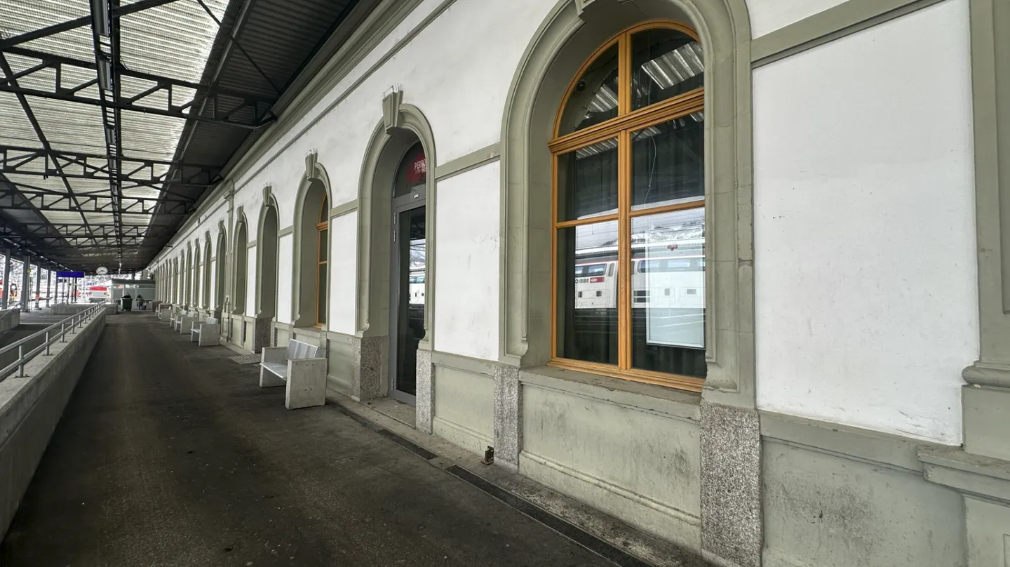 Gewerbefläche im Bahnhof Brig - Foto 4 von 7