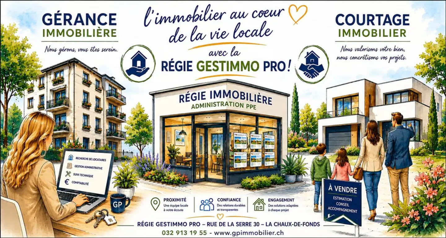 Casa a schiera triplex spaziosa e luminosa a La Chaux-de-Fonds - Foto 12 di 12