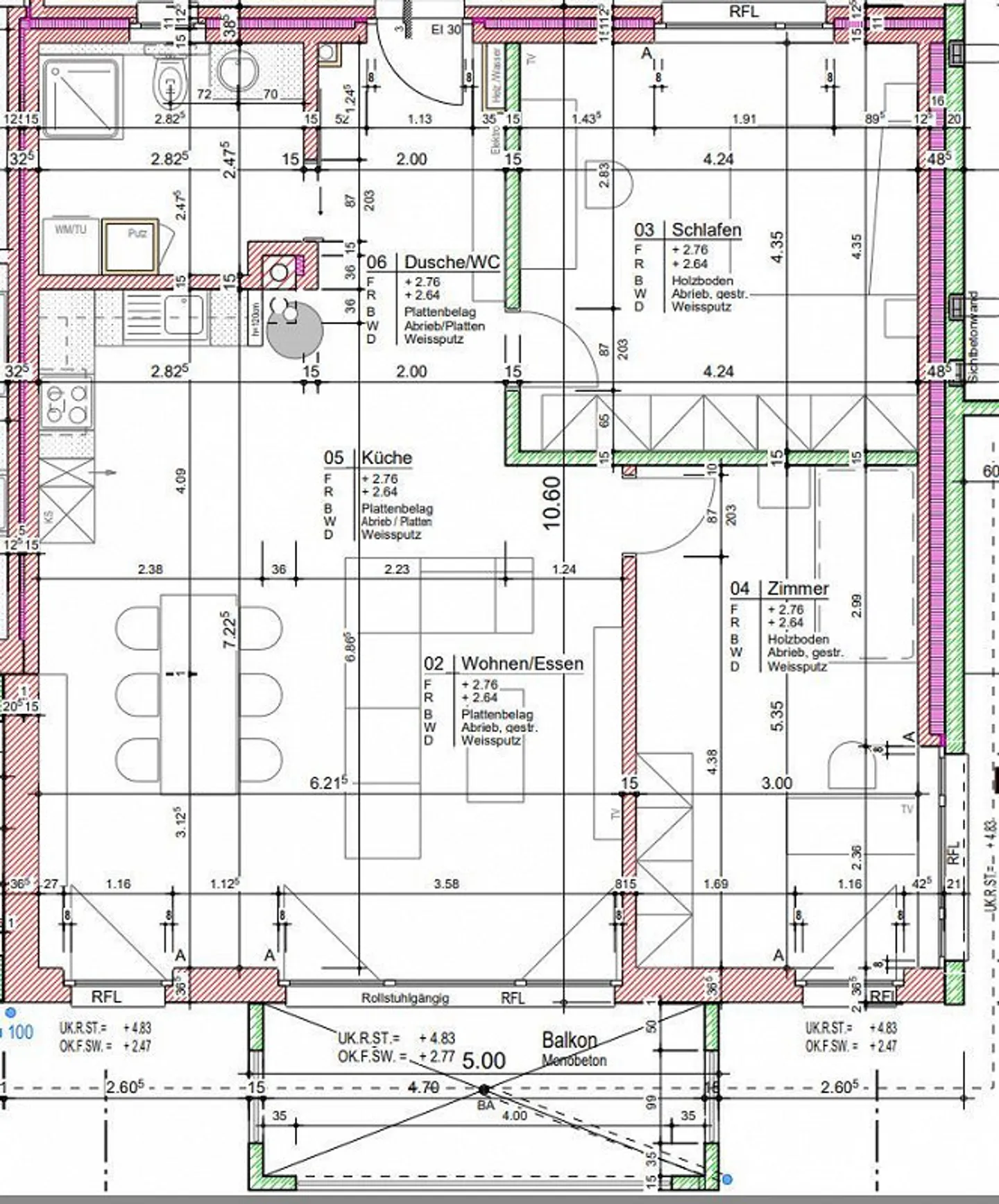 Geräumige Erdgeschosswohnung - Foto 9 von 9