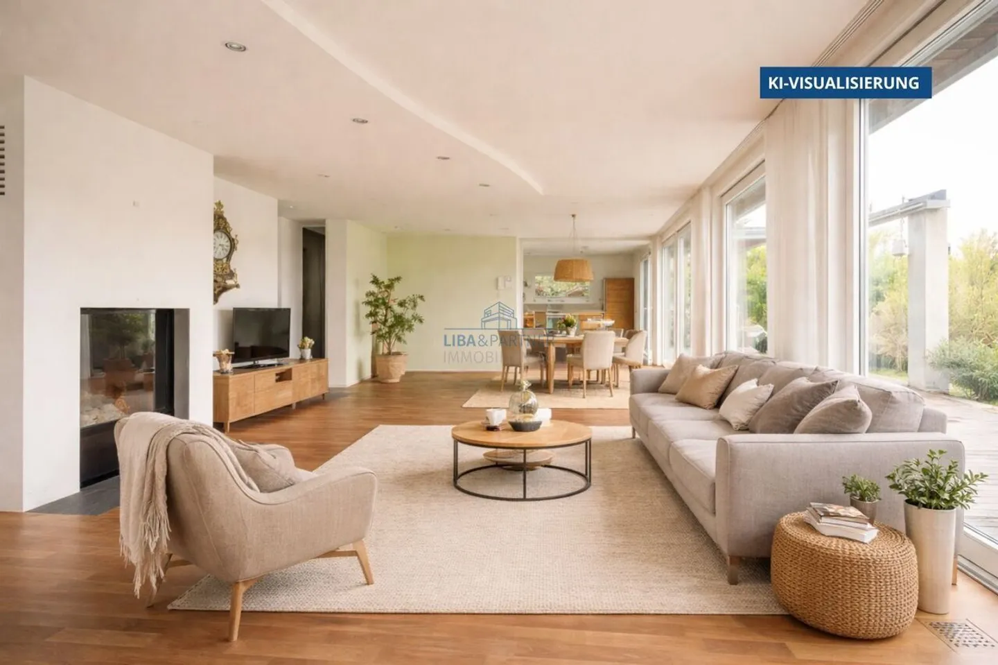Propriété résidentielle spacieuse avec piscine et ambiance exclusive dans un emplacement privilégié - Photo 3 sur 14