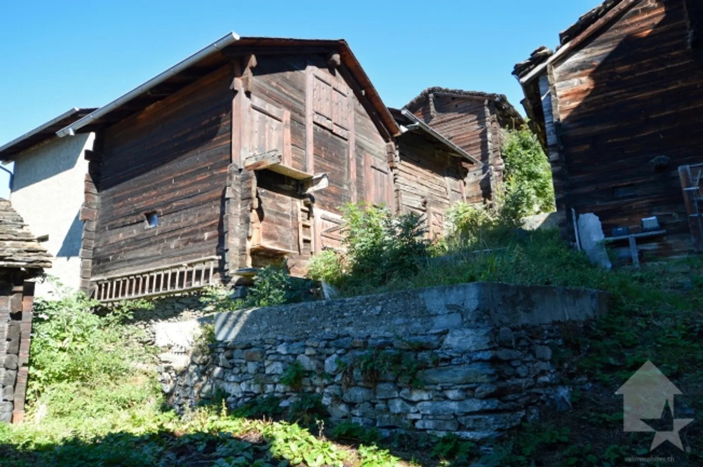 «Grange de caractère dans le centre du village de Visperterminen» - Photo 3 sur 8