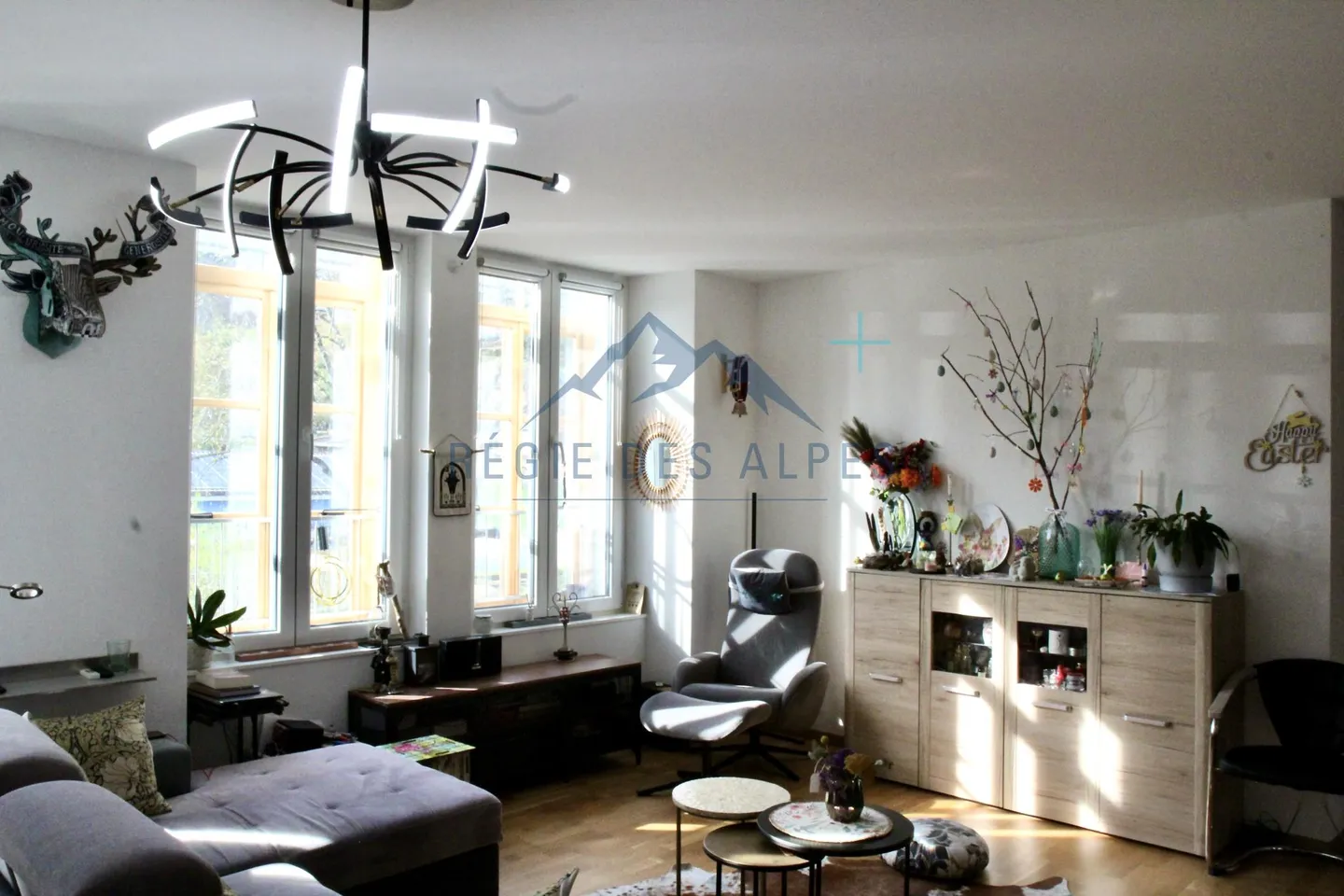 Modern 4.5-room apartment with terrace by the river in Vallorbe - Photo 1 of 14