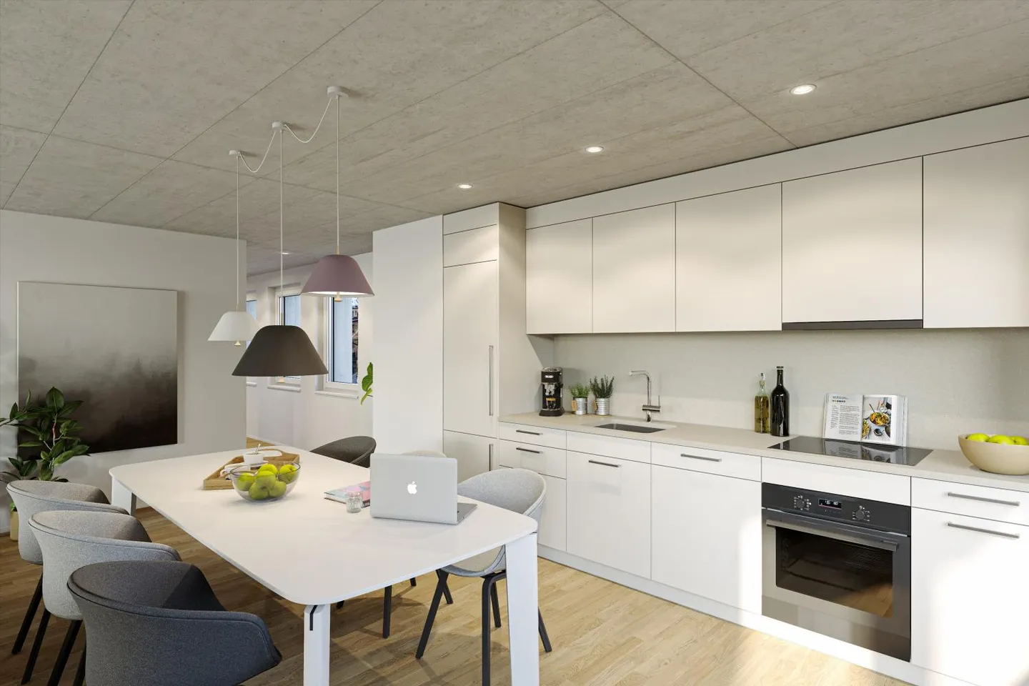 Vivre en ville avec style appartement moderne de 1,5 pièce avec loggia - Photo 2 sur 4