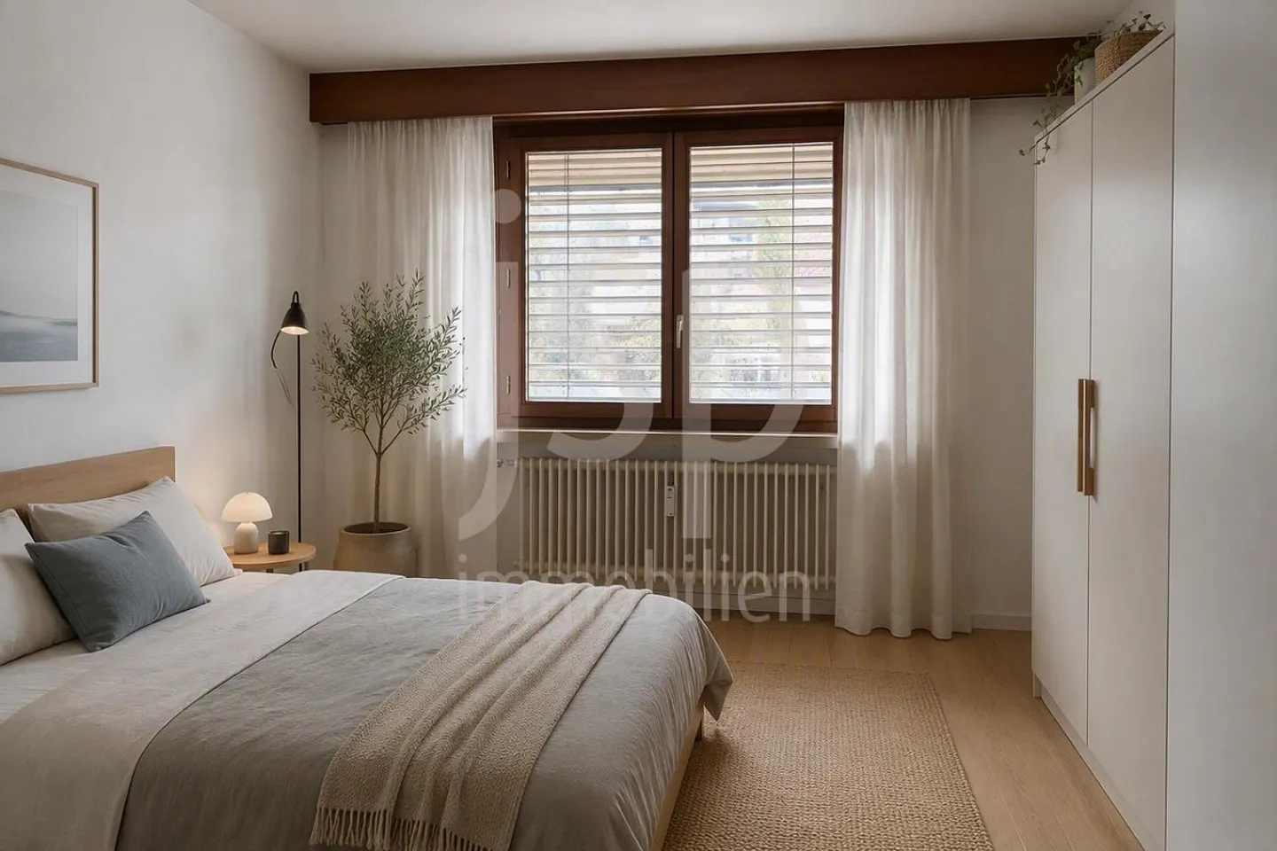 A practical 3.5 room apartment directly at the train station in Niederscherli - Photo 6 of 14