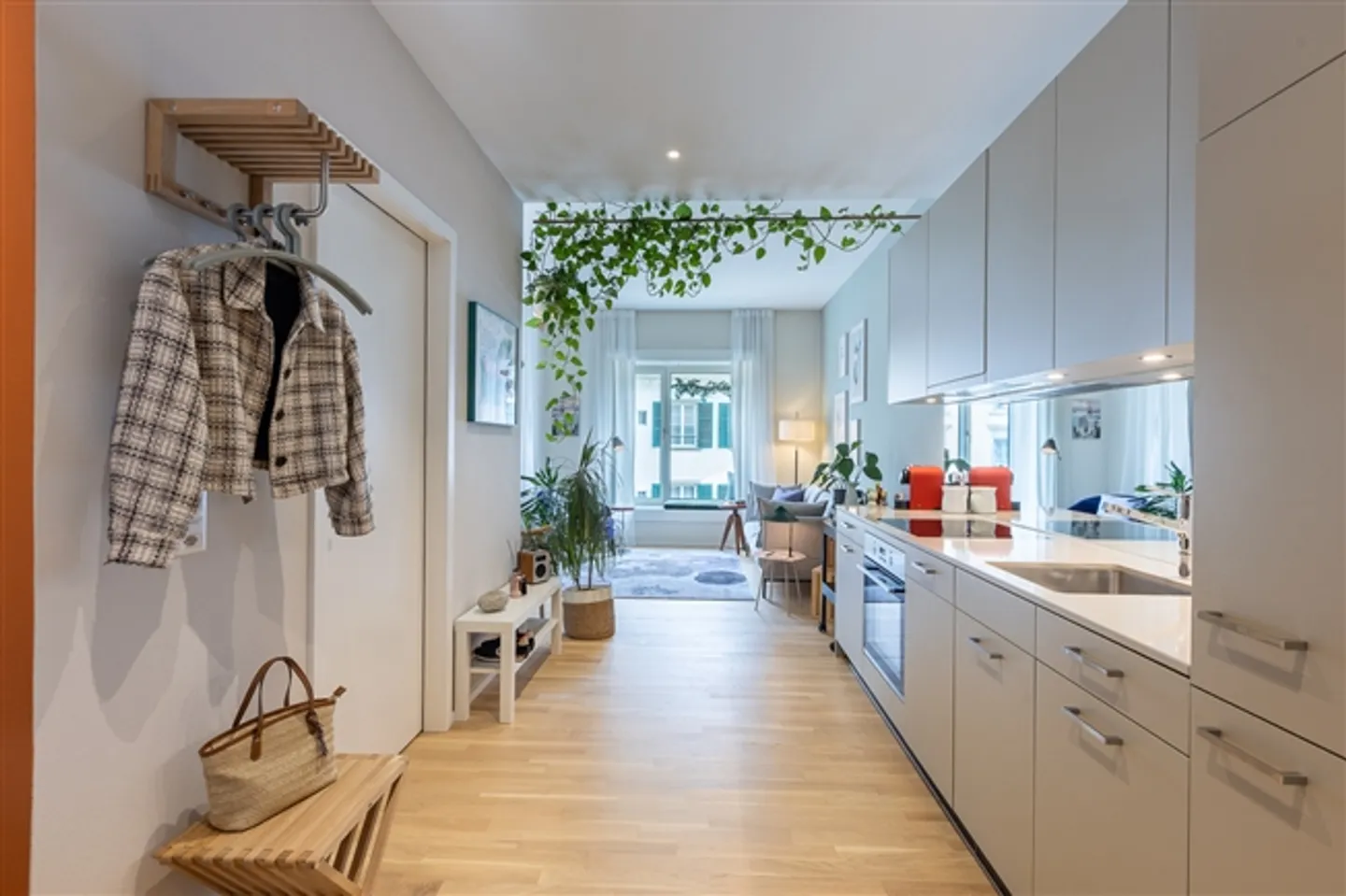 1½ STANZA APPARTAMENTO A SCHAFFHAUSEN, ARREDATO, TEMPORANEO - Foto 5 di 9