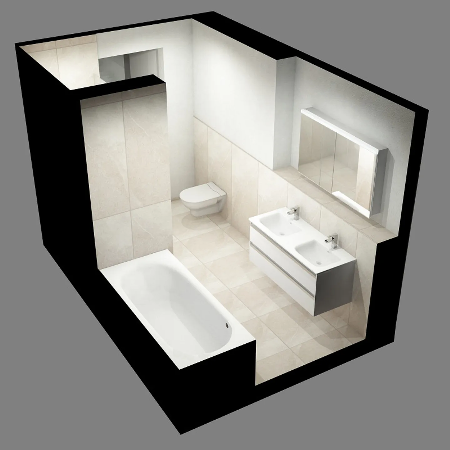 Attika West au milieu de la verdure : 131m2 net + 90m2 de terrasse entourante - Photo 9 sur 19